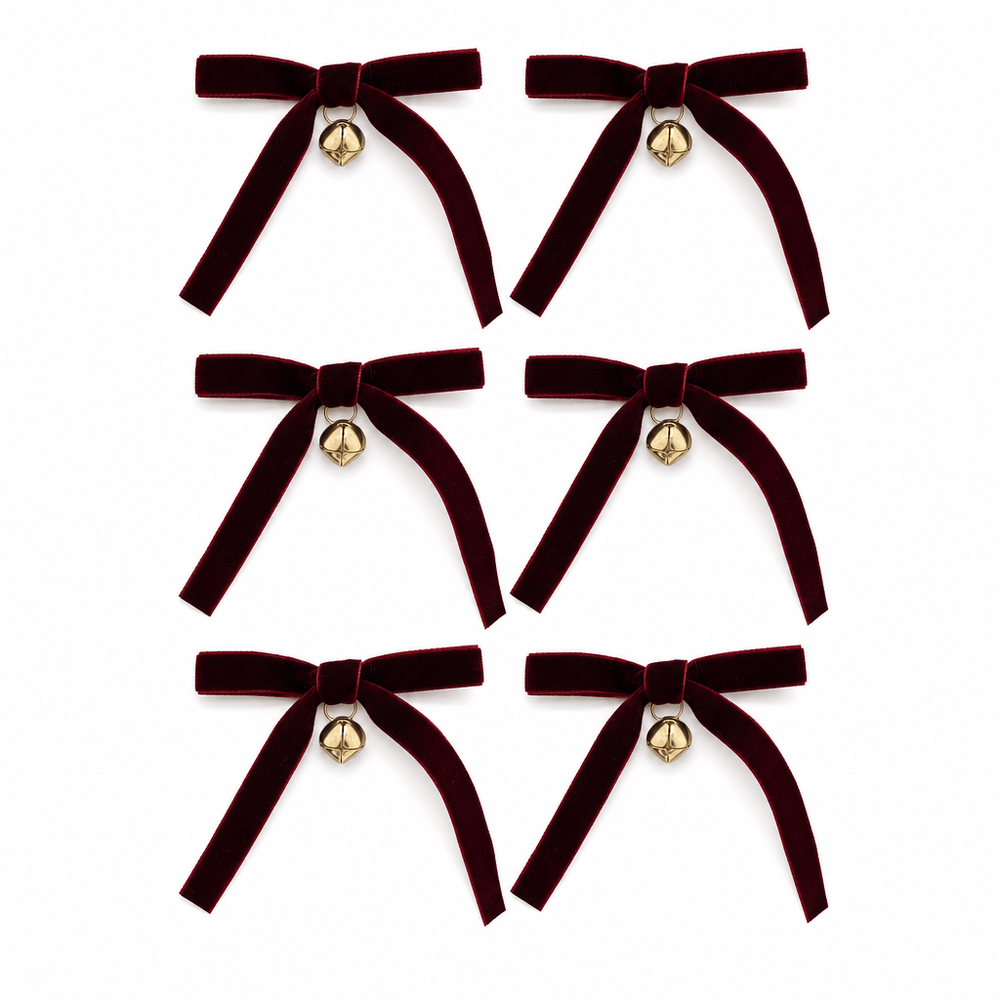 Classic Velvet Bow Set