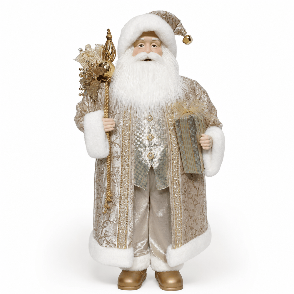 Luxury Champagne Santa (90cm)