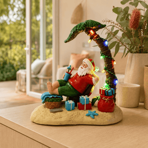 LED Aussie Christmas Santa