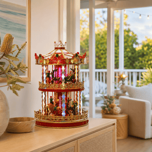 LED Musical Double Carousel