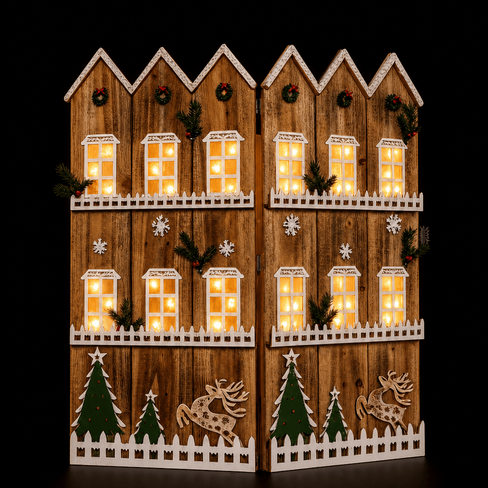 Wooden Christmas Manor