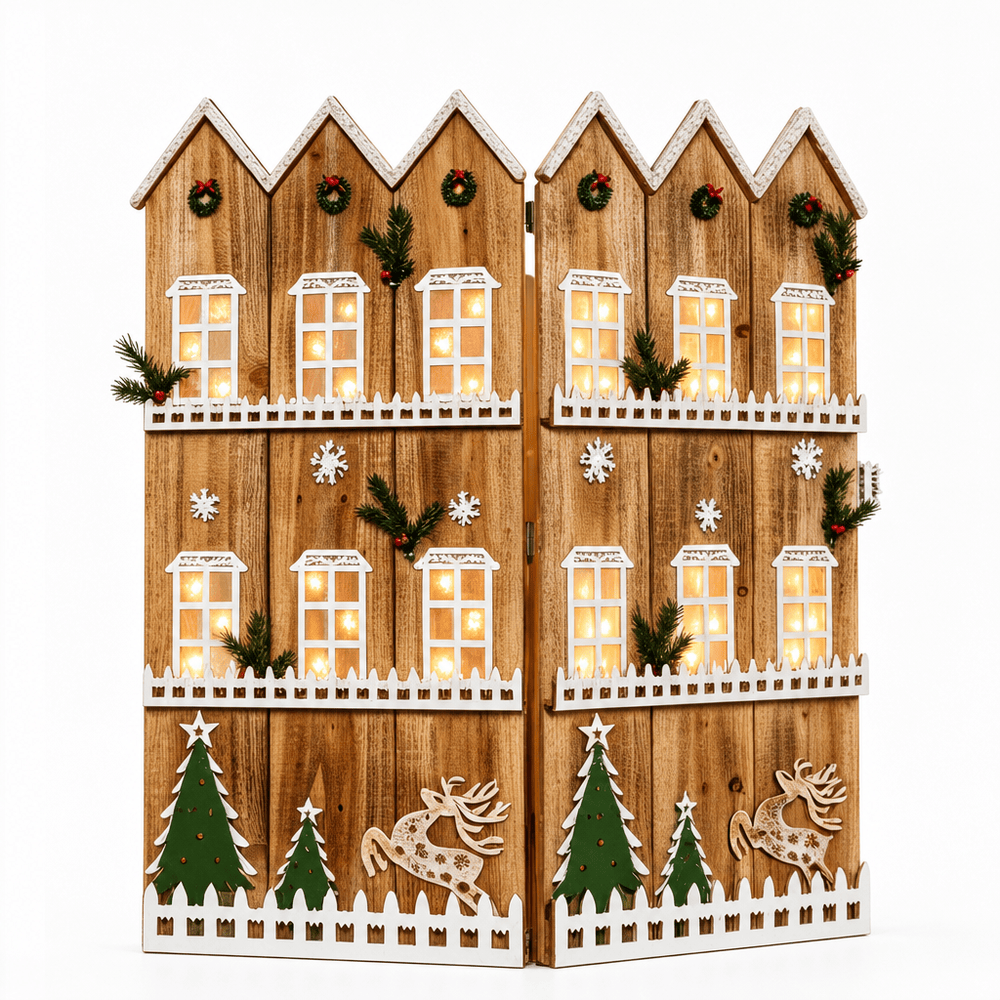 Wooden Christmas Manor