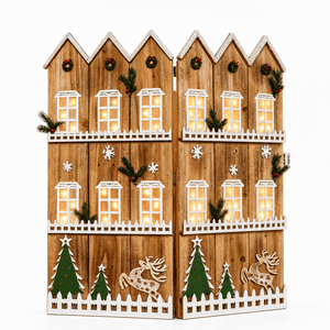 Wooden Christmas Manor