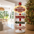 LED North Pole Sign
