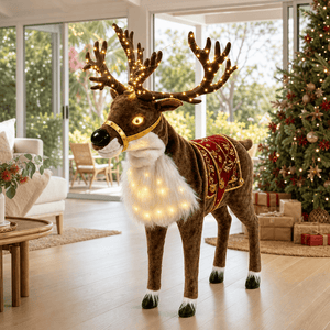 Animated Christmas Reindeer