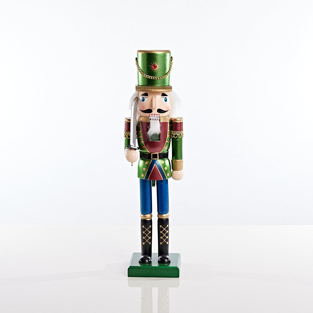 Matte Metallic Nutcracker 3 Asst 38cm