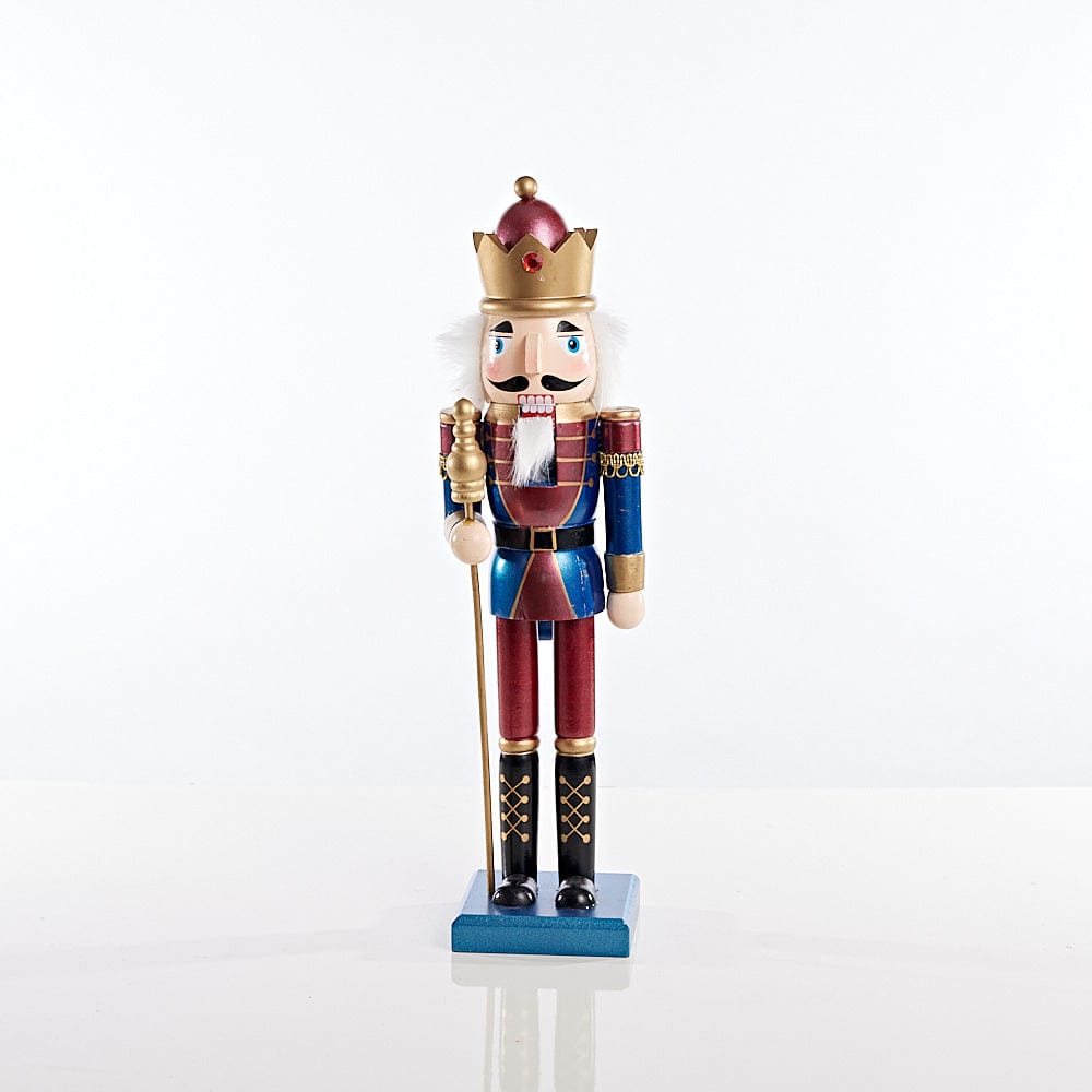Matte Metallic Nutcracker 3 Asst 38cm