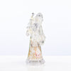 Light Up Metallic Santa (30cm)