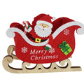 Santa Sleigh Felt Bucket - View 1