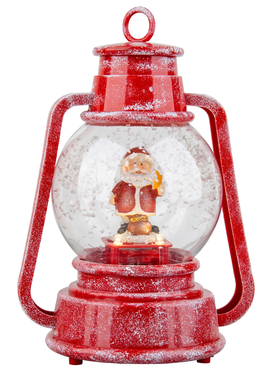 LED Musical Frosty Snowing Lantern 2 Asst