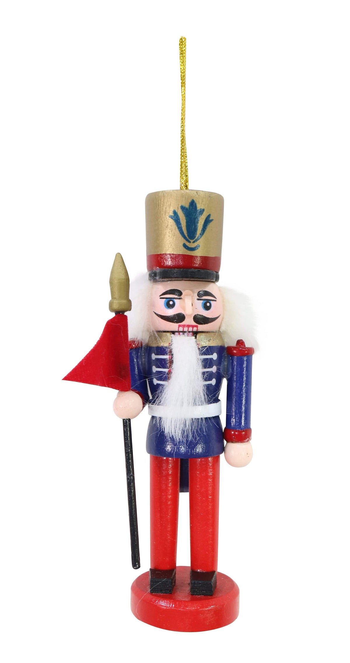 Hanging Nutcracker 4 Asst (12.5cm)