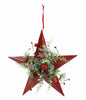 Rustic Hanging Deco Star 3 Asst (33cm)