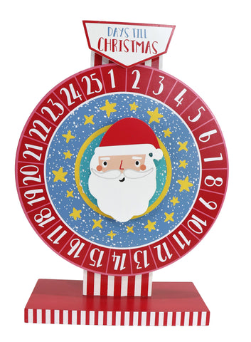 Christmas Countdown Wheel (40cm)