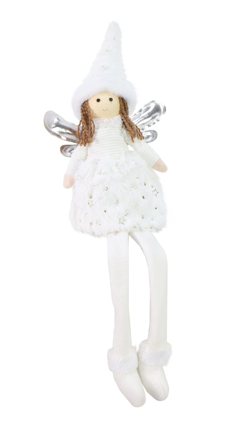 Shelf Sitting Fairy with Dangly Legs 2 Asst (20cm)
