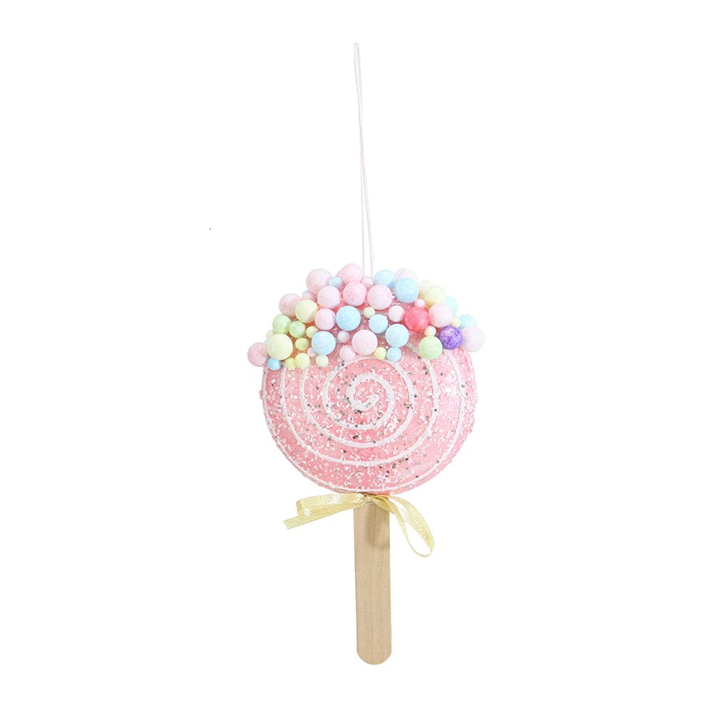Hanging Sherbert Icecream Bauble Asst
