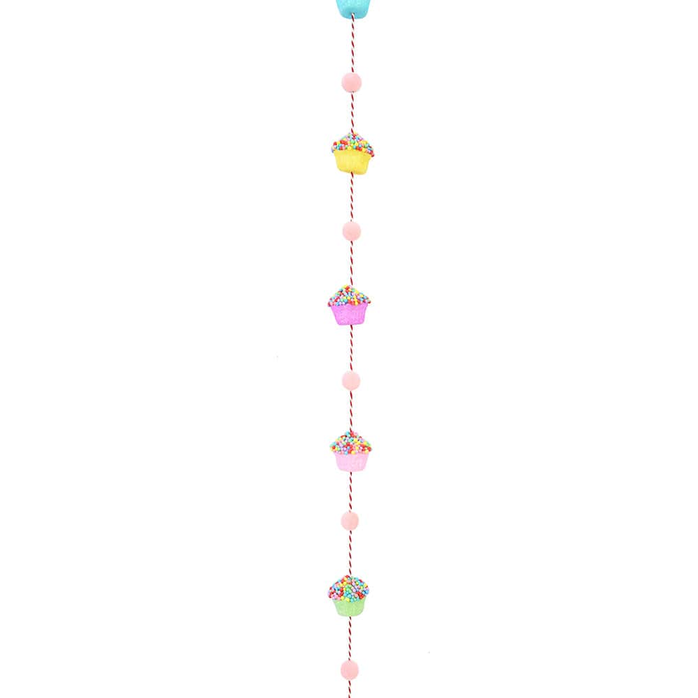 Rainbow Sweets Garland Asst (2m)