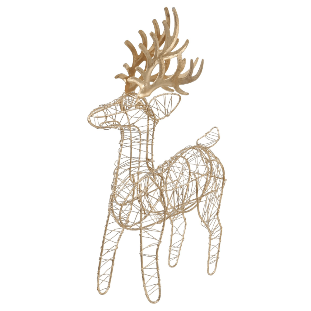 Matte Metal Reindeer Asst (23cm)