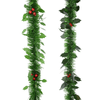 Green Holly Tinsel with Berries Asst (2m)