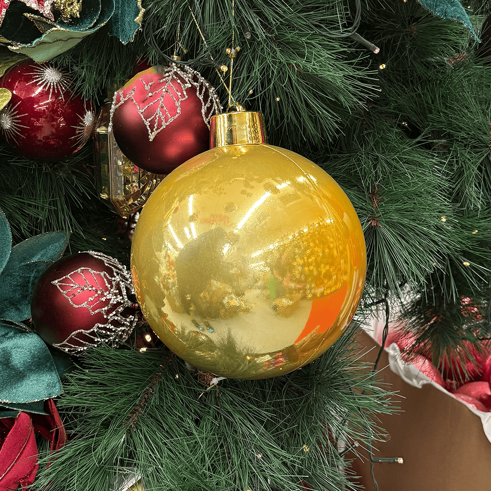 Gold Pearl Bauble (20cm)