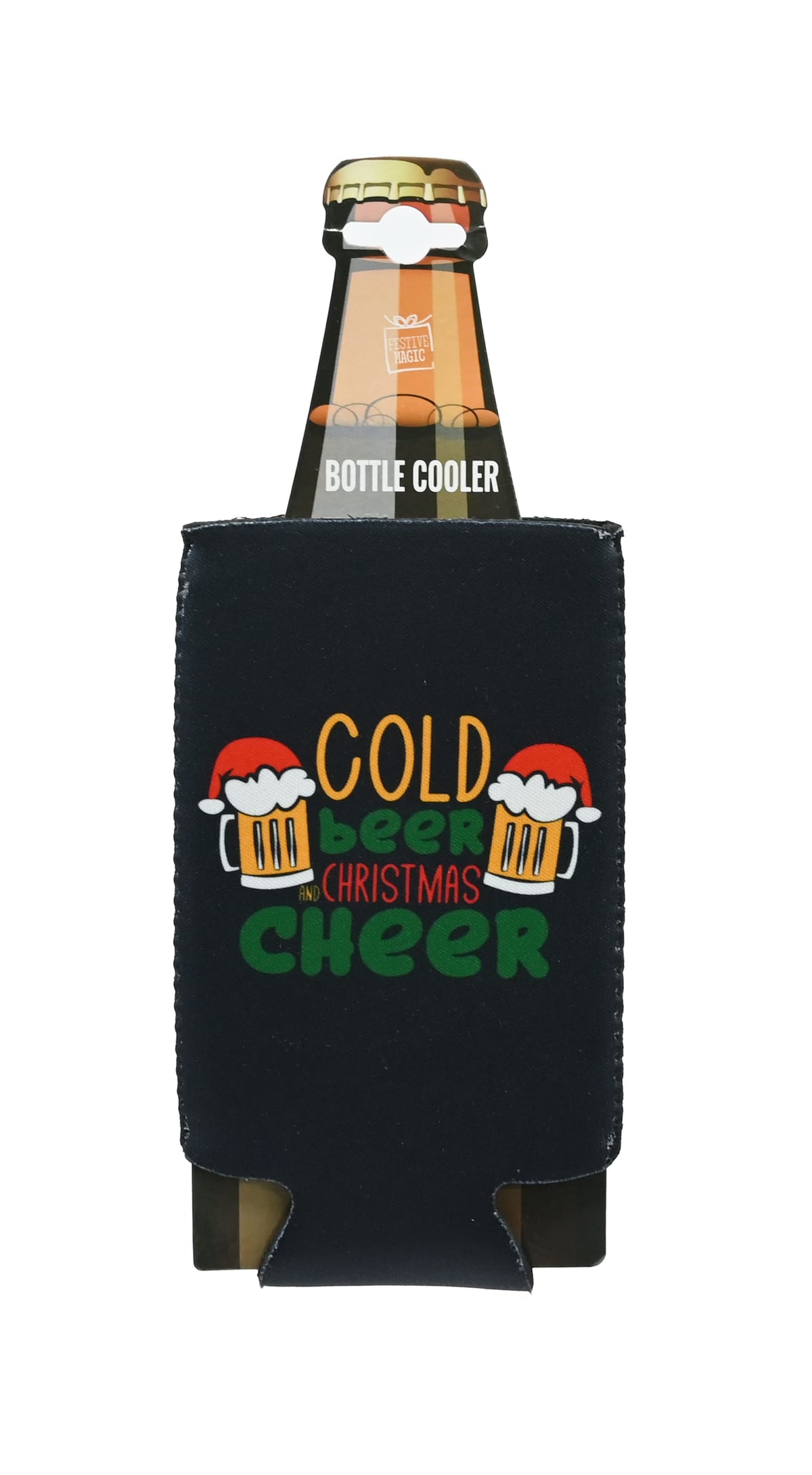 Christmas Bottle Cooler Asst