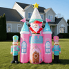 Inflatable Santa Sweet Treats Castle (300cm)