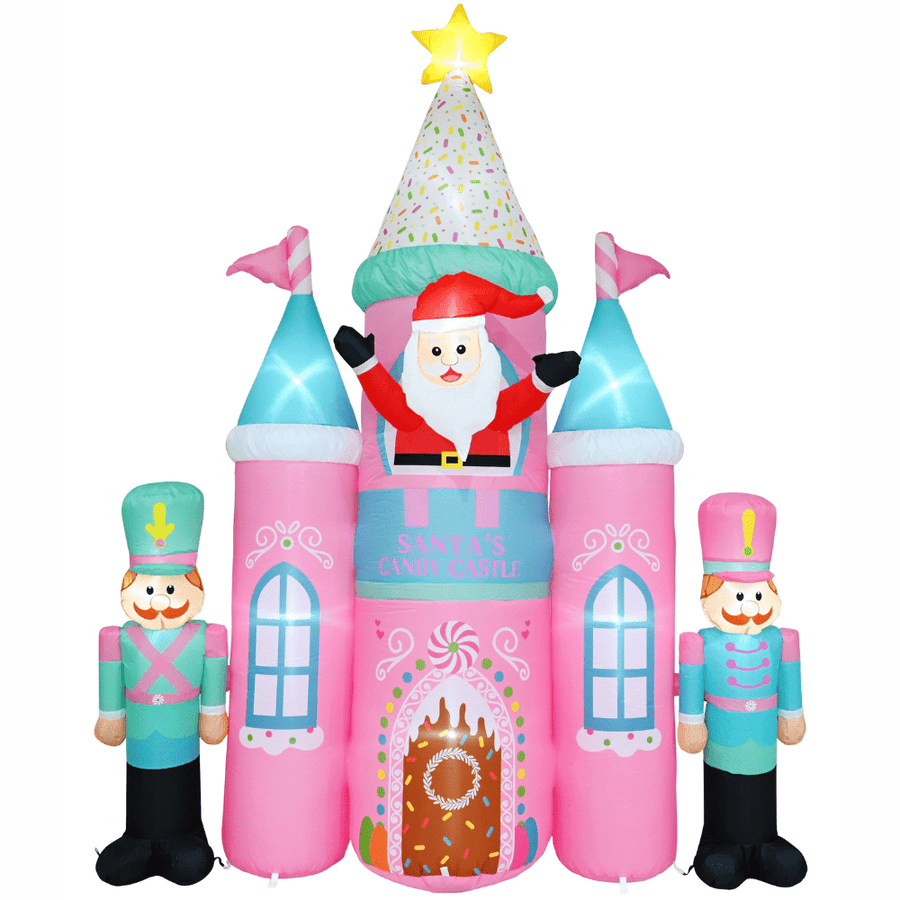 Inflatable Santa Sweet Treats Castle (300cm)