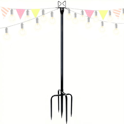 2pk String/Festoon Light Poles (3m)