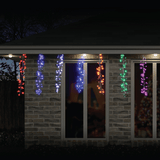 672 LED Rainbow Cluster Drops (5.2m)