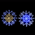 LED Starry Snowlflake Dual Tone Warm-Cool (50cm)