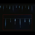 LED Rainfall Tube Lights Cool White (4.8m)