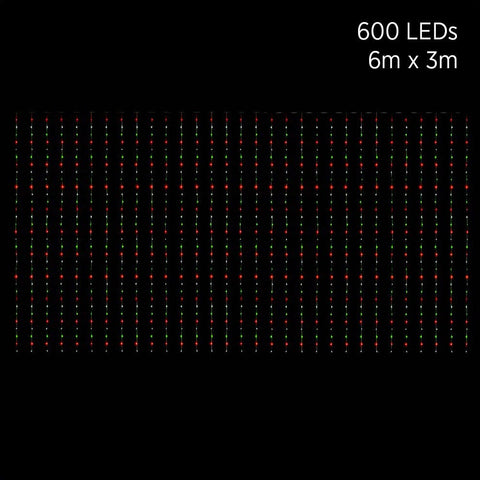 LED Flashing Curtain Light (6m)