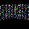 LED Crazy Curtain Twinkling Cluster Light Multicolour 3.5m