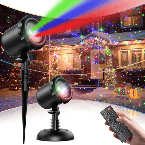 Motion Laser Red-Green-Blue with Remote Control