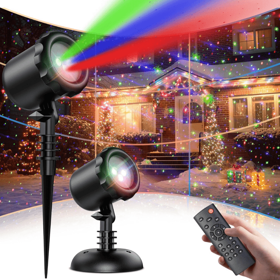Motion Laser Red-Green-Blue with Remote Control