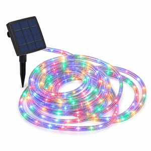 LED 200 Solar Ropelight Multicolour (20m)