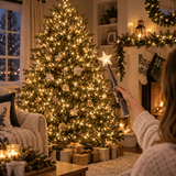 LED 300 Magic Wand Fairy Lights Warm White (14.95m)