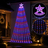 LED Flexi Light Waterfall Star Motif Carnival