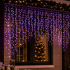 LED Crazy Curtain Carnival Twinkling Cluster Light 3.5m