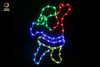 LED Crystal Frame USB Motif Multicolour Assorted