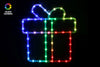 LED Crystal Frame USB Motif Multicolour Assorted