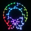 LED Crystal Frame USB Motif Multicolour Assorted