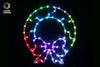 LED Crystal Frame USB Motif Multicolour Assorted