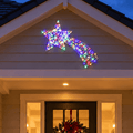LED Shooting Star Motif Multicolour