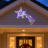 LED Shooting Star Motif Multicolour