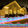 LED Picket Fence Carnival 264cm x 28cm 8 Pack