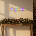 LED Neonflex Colour Change Merry Christmas (16cm x 60cm)