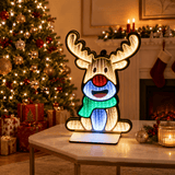 LED Reindeer Infinity Light (41cm)