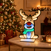 LED Reindeer Infinity Light 41cm