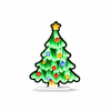 LED Christmas Tree Infinity Light 40cm