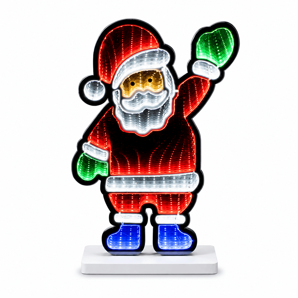 LED Santa Infinity Light (40cm)